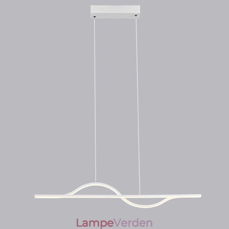 Stilfuld Pendel Aluminium Art Wave Loftslampe