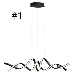 Minimalistisk Pendel Aluminium Art Minimalistisk Spiral Loftslampe