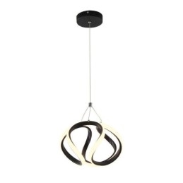 Pendel aluminium kunst lille græskar loftslampe