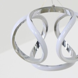 Pendel aluminium kunst lille græskar loftslampe