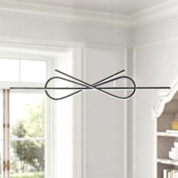Simpelt hængelys Aluminium Art Bowknot Loftslys