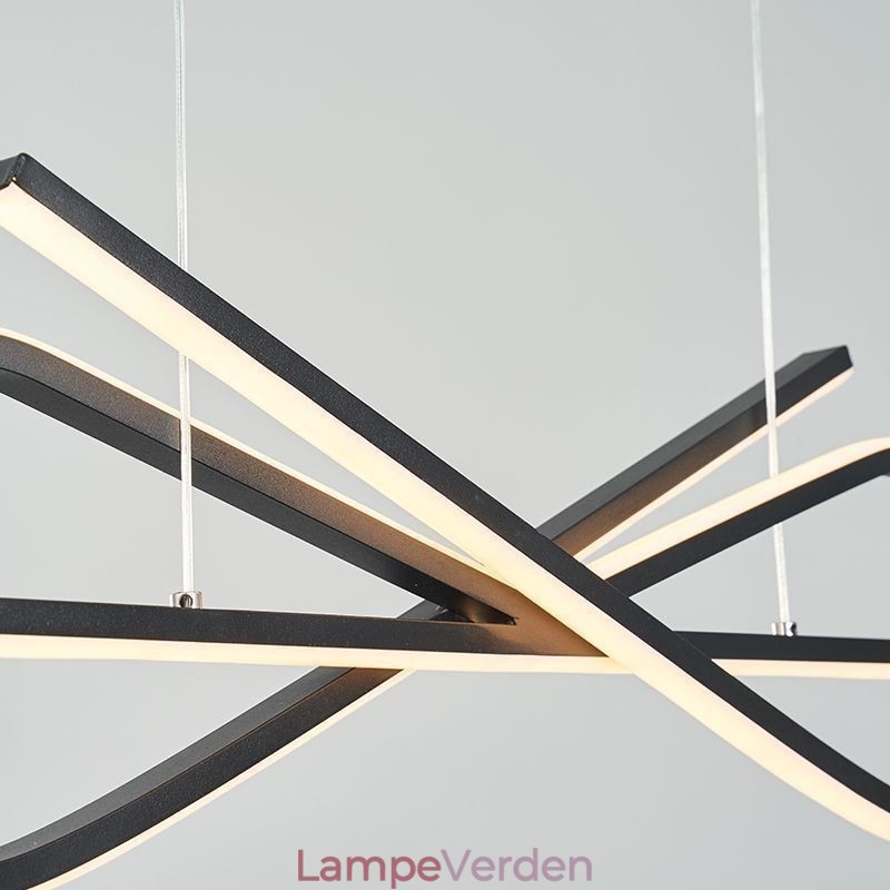 Simpelt hængelys Aluminium Art Bowknot Loftslys