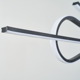 Simpelt hængelys Aluminium Art Bowknot Loftslys