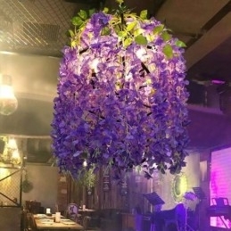 Moderne Plant Lys Dekorativ Industriel Stil Lysekrone Shop Musik