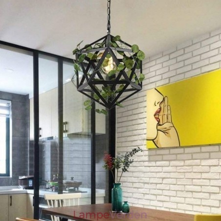 Industriel vintage pendel jern fuglebur pendel lampe Industriel vintage pendel jern fuglebur pendel lampe
