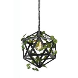 Industriel vintage pendel jern fuglebur pendel lampe