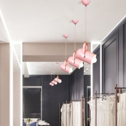Nordic Colorful Pendent Light Macaron Single Head Pendel Lampe