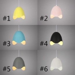 Creative Macaron Pendel Pendel med enkelt hoved