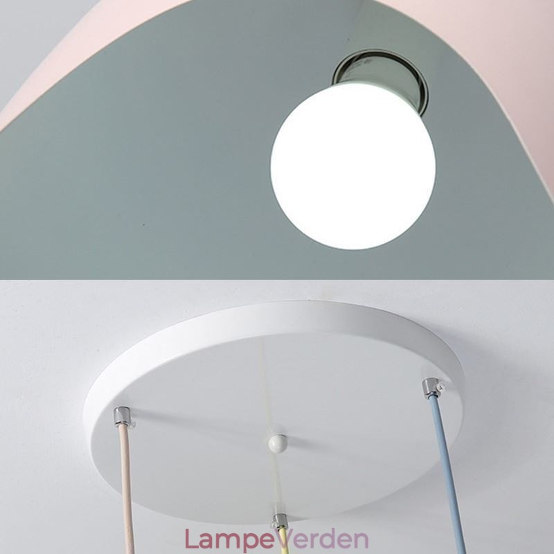 Creative Macaron Pendel Pendel med enkelt hoved
