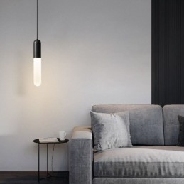 Moderne Frosted Pendel Light Børstet Pendel Lampe