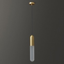 Moderne Frosted Pendel Light Børstet Pendel Lampe