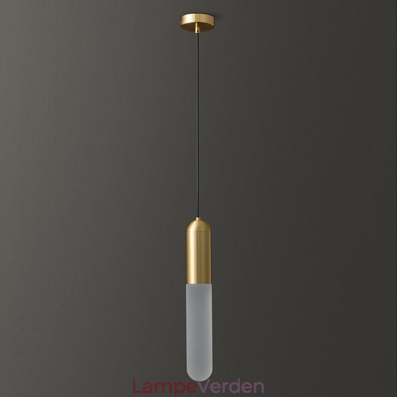 Moderne Frosted Pendel Light Børstet Pendel Lampe