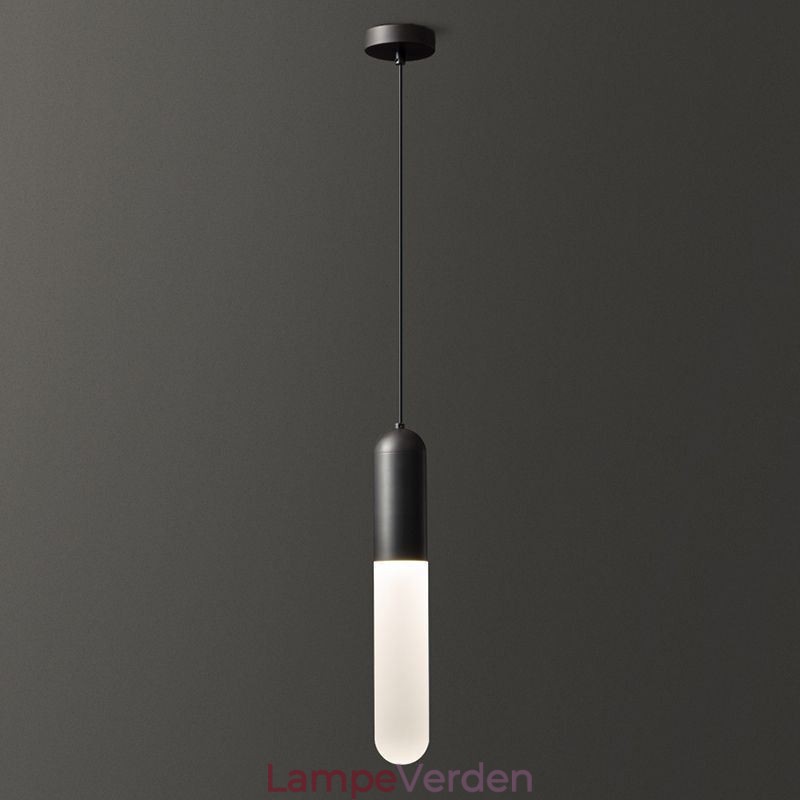 Moderne Frosted Pendel Light Børstet Pendel Lampe