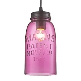 1 lys moderne glas pendel i gennemsigtigt bobledesign