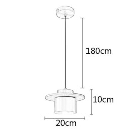 Moderne Pendel Light One Light Messing Pendel Lighting Island