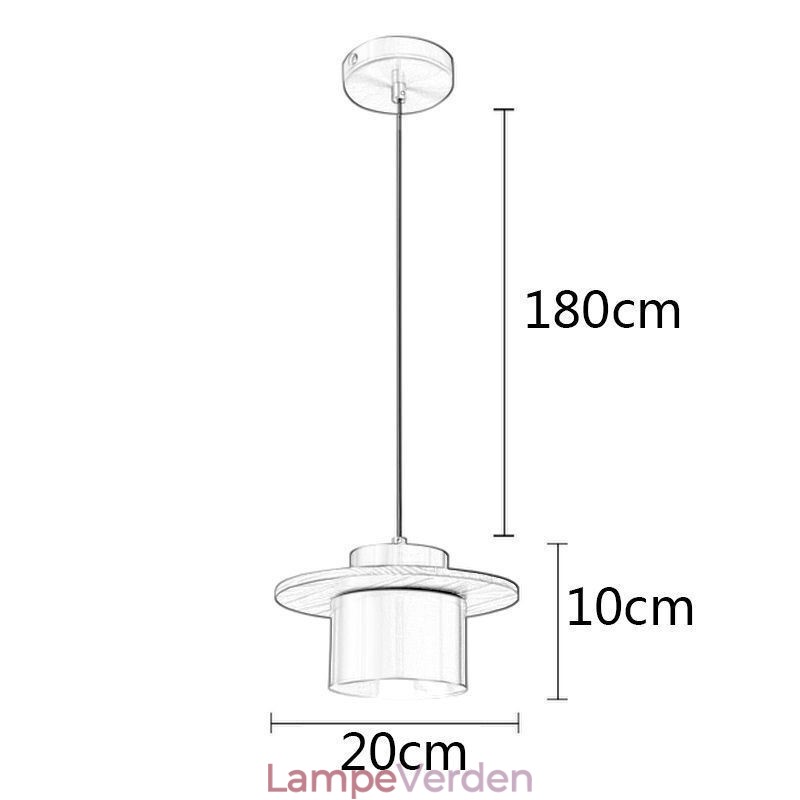 Moderne Pendel Light One Light Messing Pendel Lighting Island