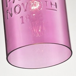 1 lys moderne glas pendel i gennemsigtigt bobledesign