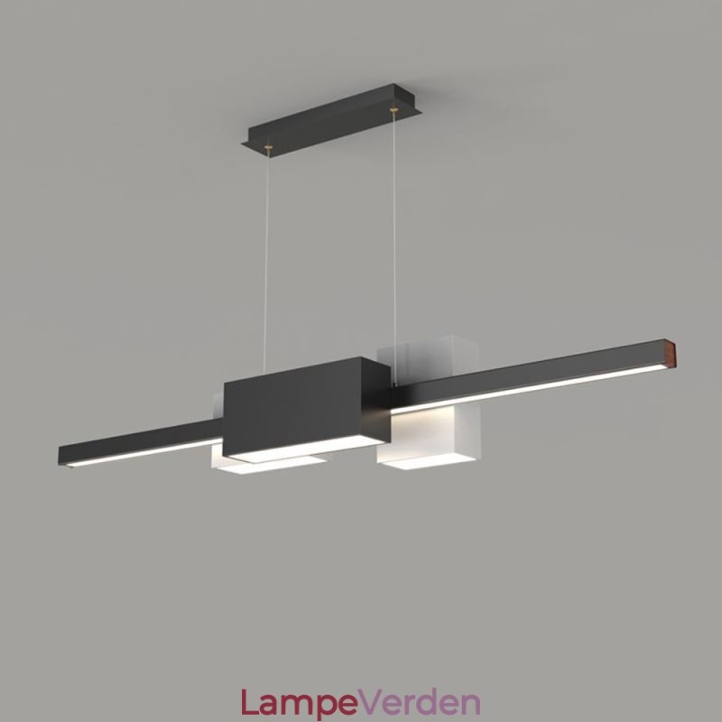 Minimalistisk Strip Pendel Light Modern Creative Hanging Light