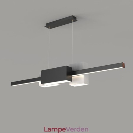 Minimalistisk Strip Pendel Light Modern Creative Hanging Light Minimalistisk Strip Pendel Light Modern Creative Hanging Light