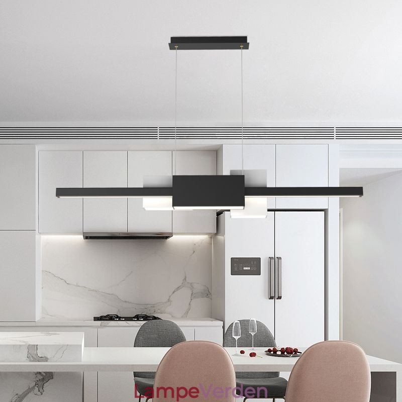Minimalistisk Strip Pendel Light Modern Creative Hanging Light