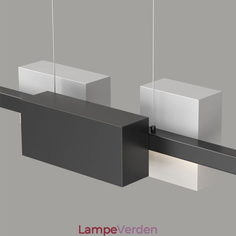 Minimalistisk Strip Pendel Light Modern Creative Hanging Light