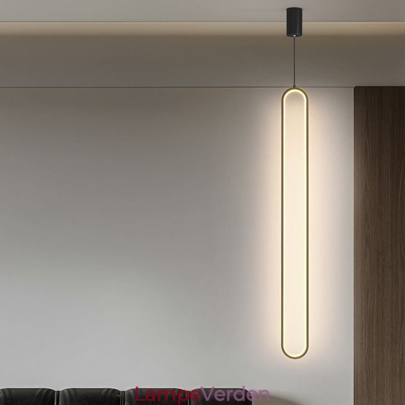 Moderne Pendel Minimalistisk Oval Pendel Belysning