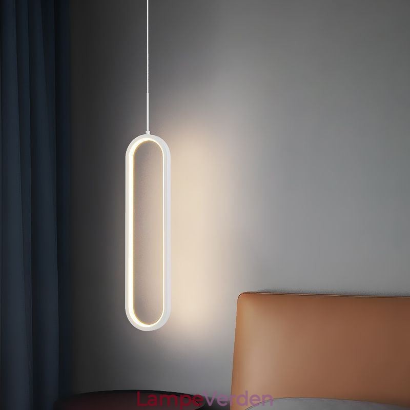 Moderne Pendel Minimalistisk Oval Pendel Belysning