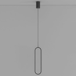 Moderne Pendel Minimalistisk Oval Pendel Belysning