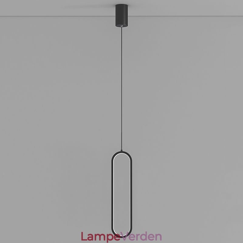 Moderne Pendel Minimalistisk Oval Pendel Belysning