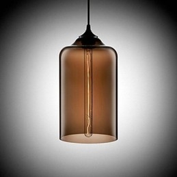 Flaske Design Pendant 1 Lys Kortfattet Jern Maleri