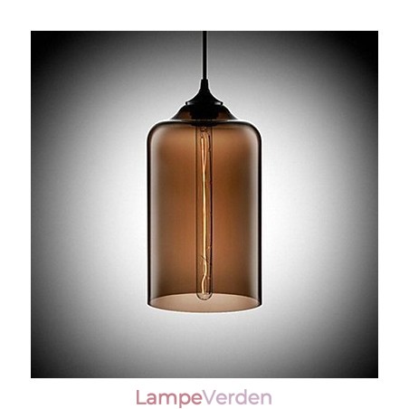 Flaske Design Pendant 1 Lys Kortfattet Jern Maleri