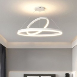 Moderne Pendel Light Circle Ringe Akryl Pendel Lampe