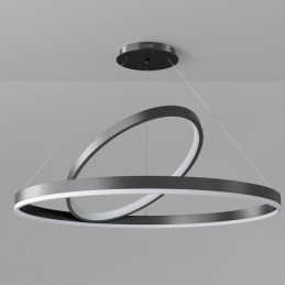 Moderne Pendel Light Circle Ringe Akryl Pendel Lampe