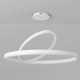Moderne Pendel Light Circle Ringe Akryl Pendel Lampe