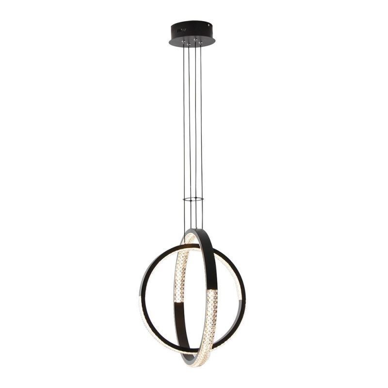 Moderne Lysekrone 2 Ringe Pendant Belysning Dining