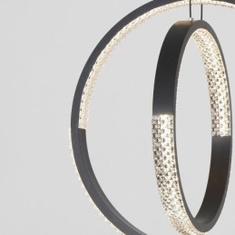 Moderne Lysekrone 2 Ringe Pendant Belysning Dining
