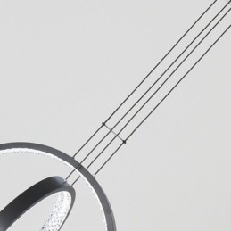 Moderne Lysekrone 2 Ringe Pendant Belysning Dining