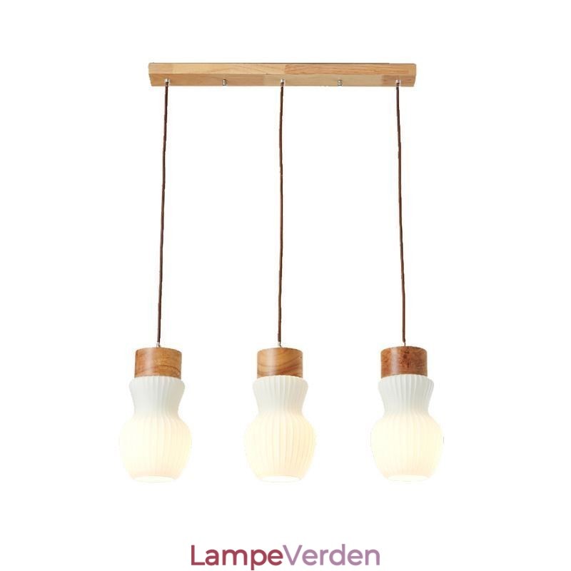 Japansk glas pendel lys kreativ dekoration hængende lys