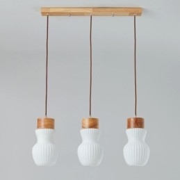 Japansk glas pendel lys kreativ dekoration hængende lys