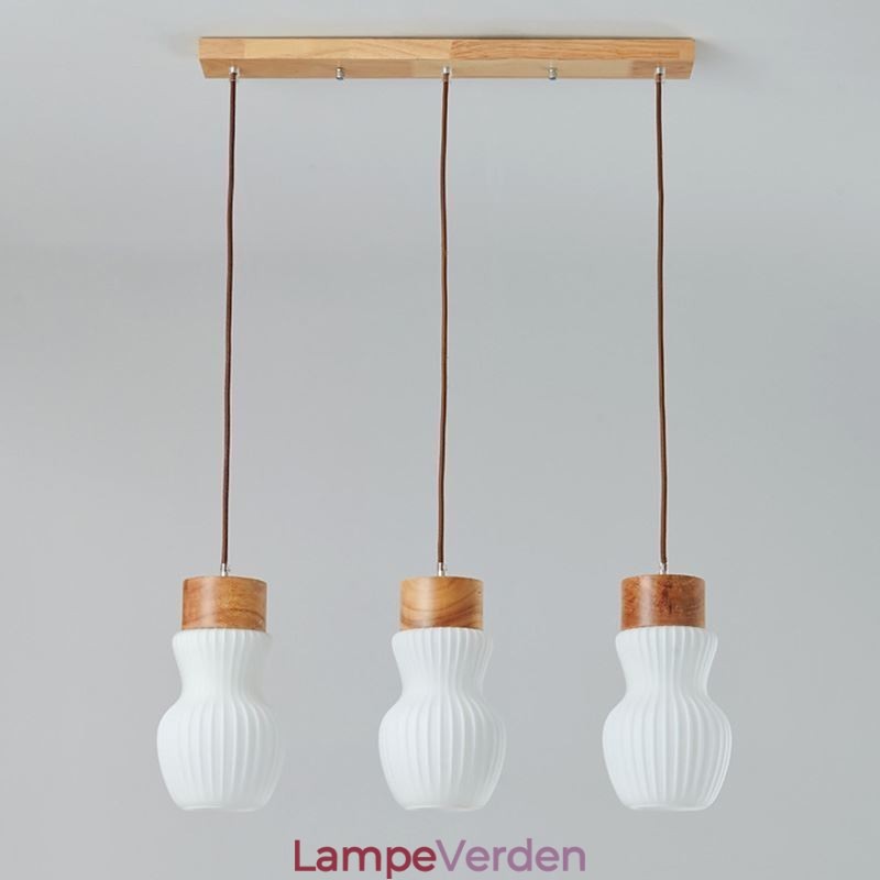 Japansk glas pendel lys kreativ dekoration hængende lys