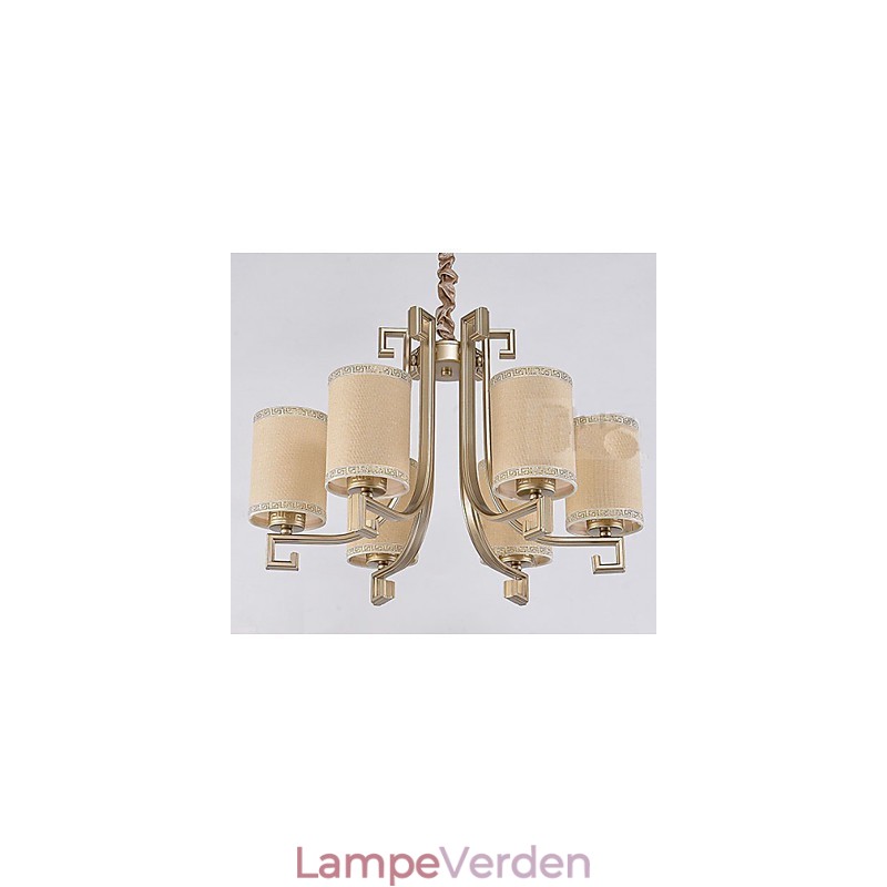 Den kinesiske stil lysekrone jern kobber imiteret luftlamper