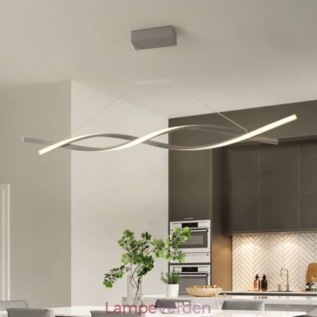 Moderne Pendel Light Twist Design Hængende Lampe Dining Moderne Pendel Light Twist Design Hængende Lampe Dining