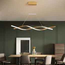 Moderne Pendel Light Twist Design Hængende Lampe Dining