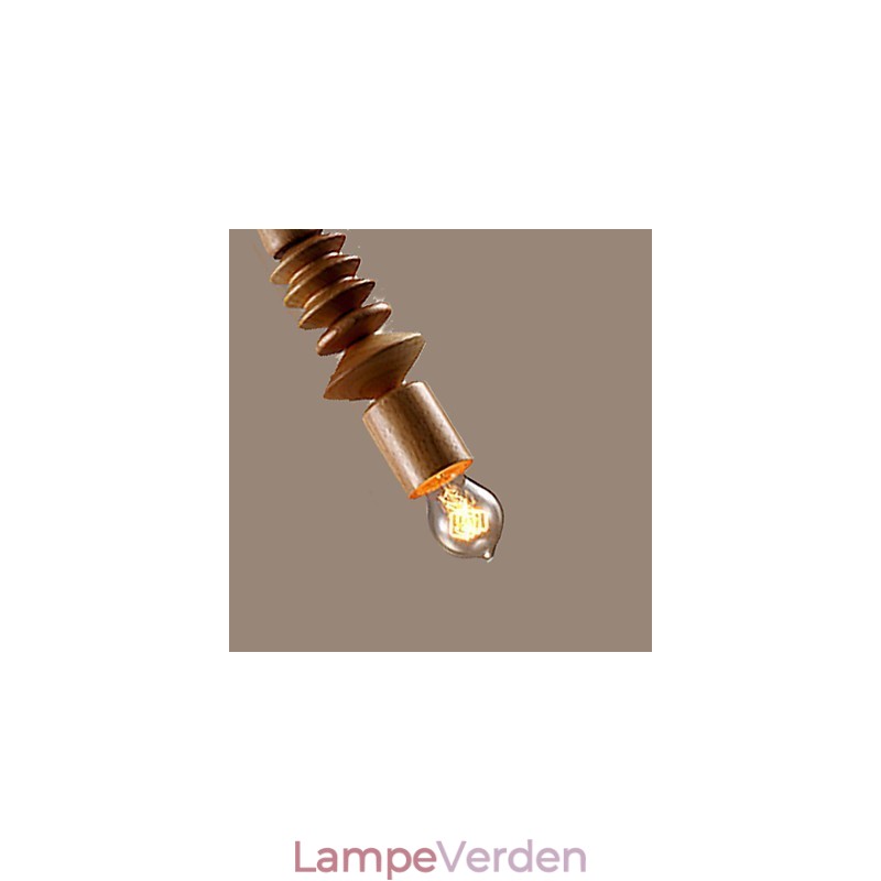 Lysekrone Mini Style Traditionel Klassisk Træ Bambus