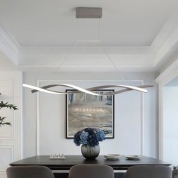 Moderne Pendel Light Twist Design Hængende Lampe Dining