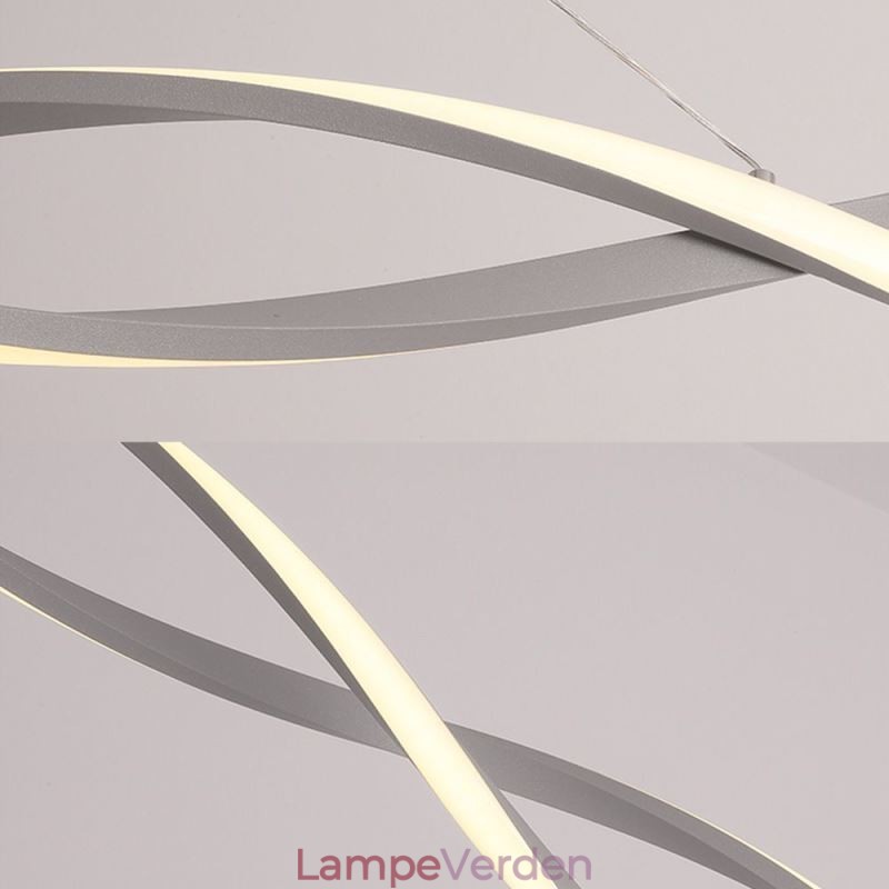 Moderne Pendel Light Twist Design Hængende Lampe Dining