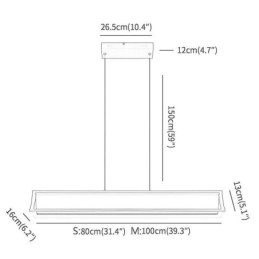 Moderne Bog Pendel Light Hanging Lighting Living