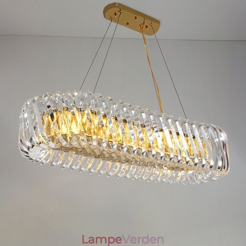 Luksus glas pendel lys europæisk stil lysekrone