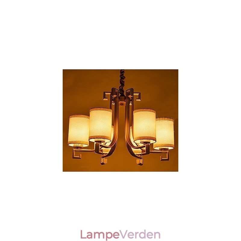 Den kinesiske stil lysekrone jern kobber imiteret luftlamper