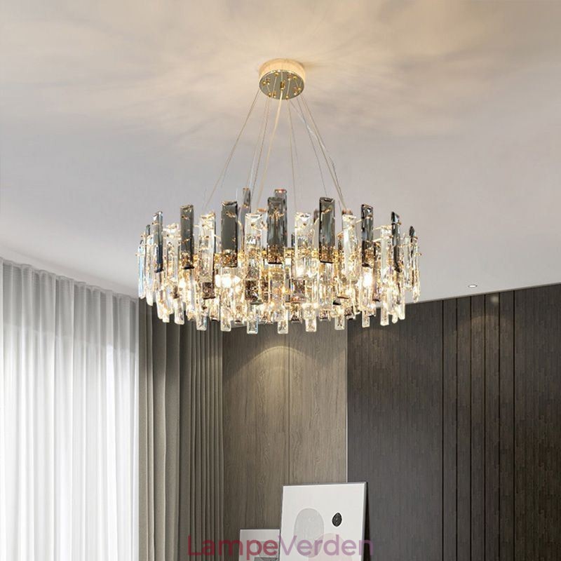 Luksus glas lysekrone pendel i europæisk stil